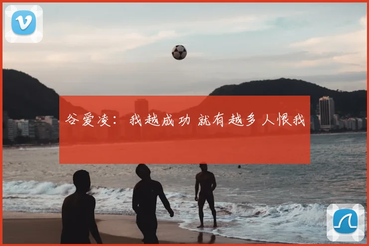 谷爱凌：我越成功 就有越多人恨我