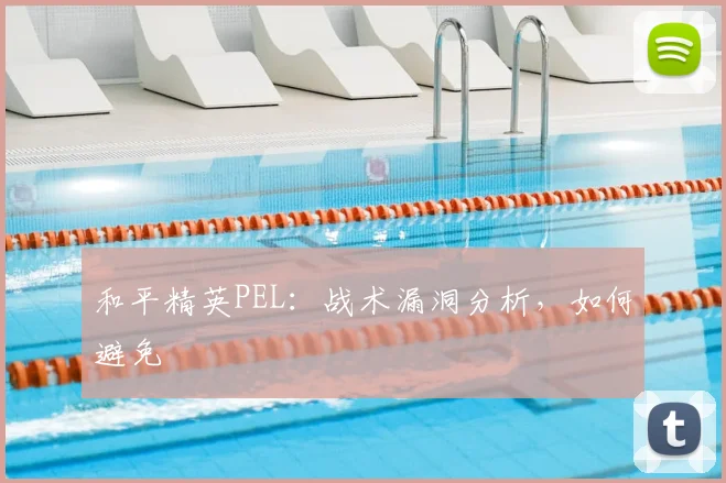 和平精英PEL:战术漏洞分析,如何避免